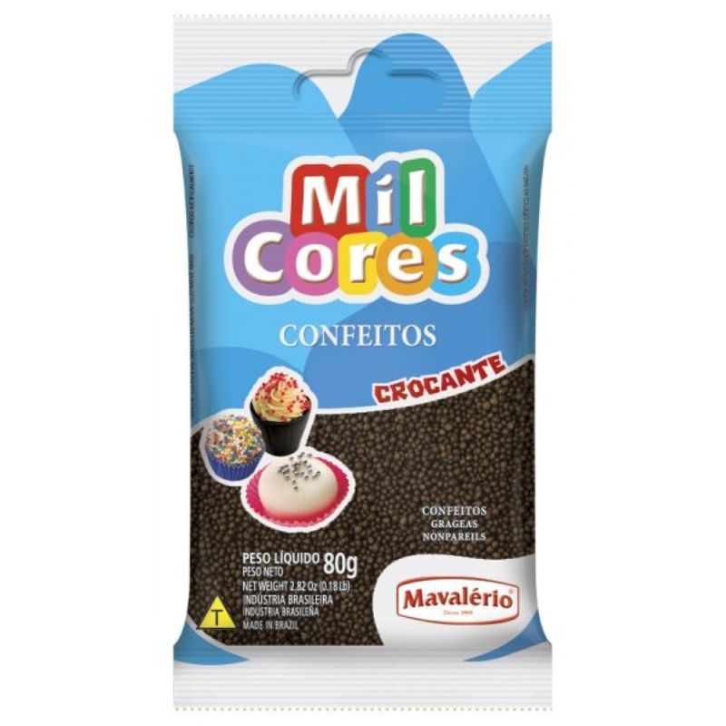 Confeito Mil Cores Micanga 80g
