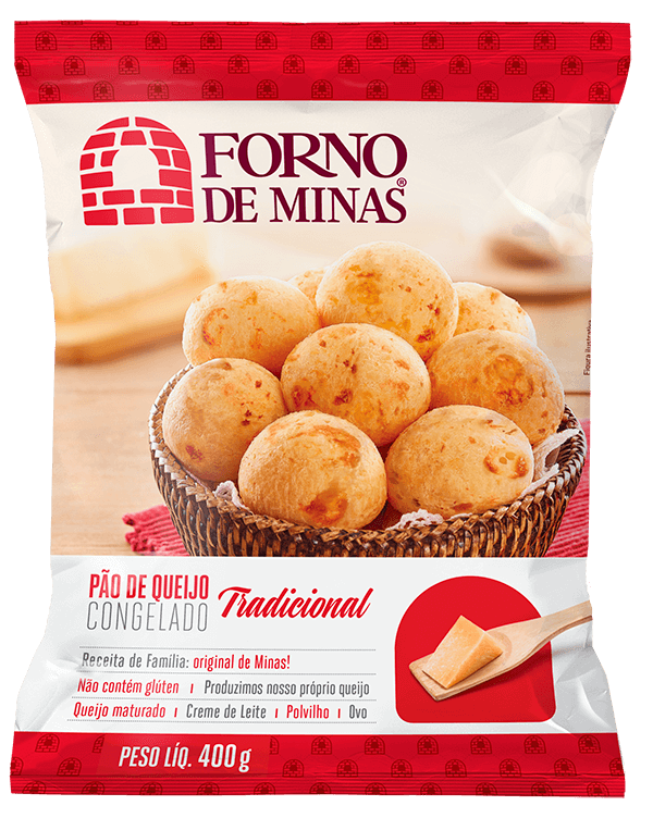 Pao De Queijo Forno De Minas 400g