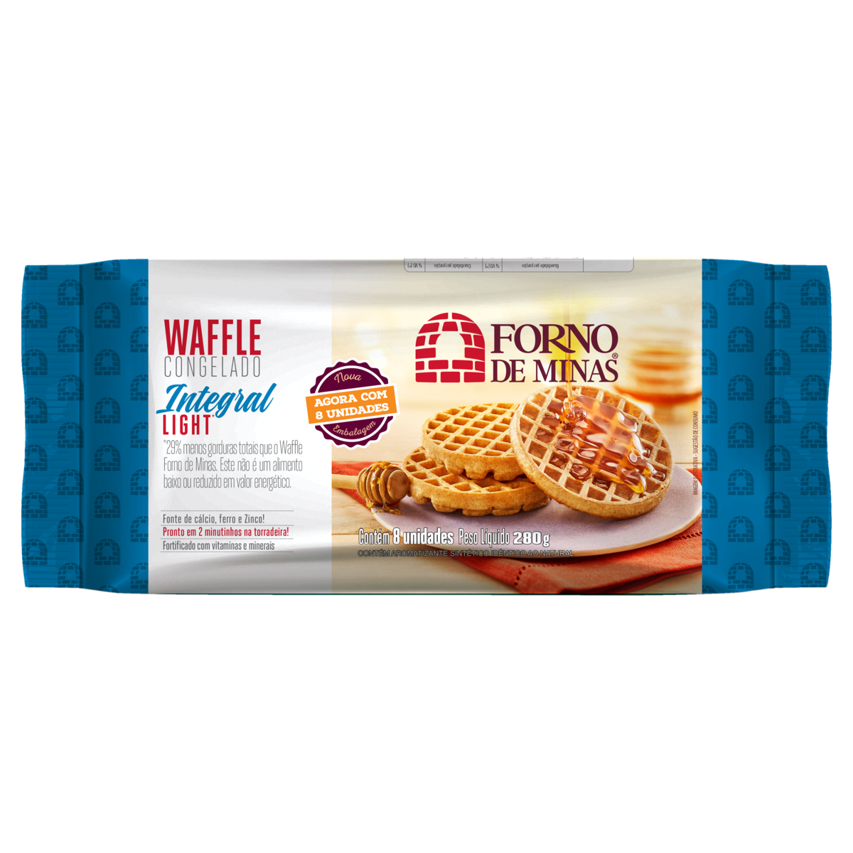 Waffle Forno De Minas 280g