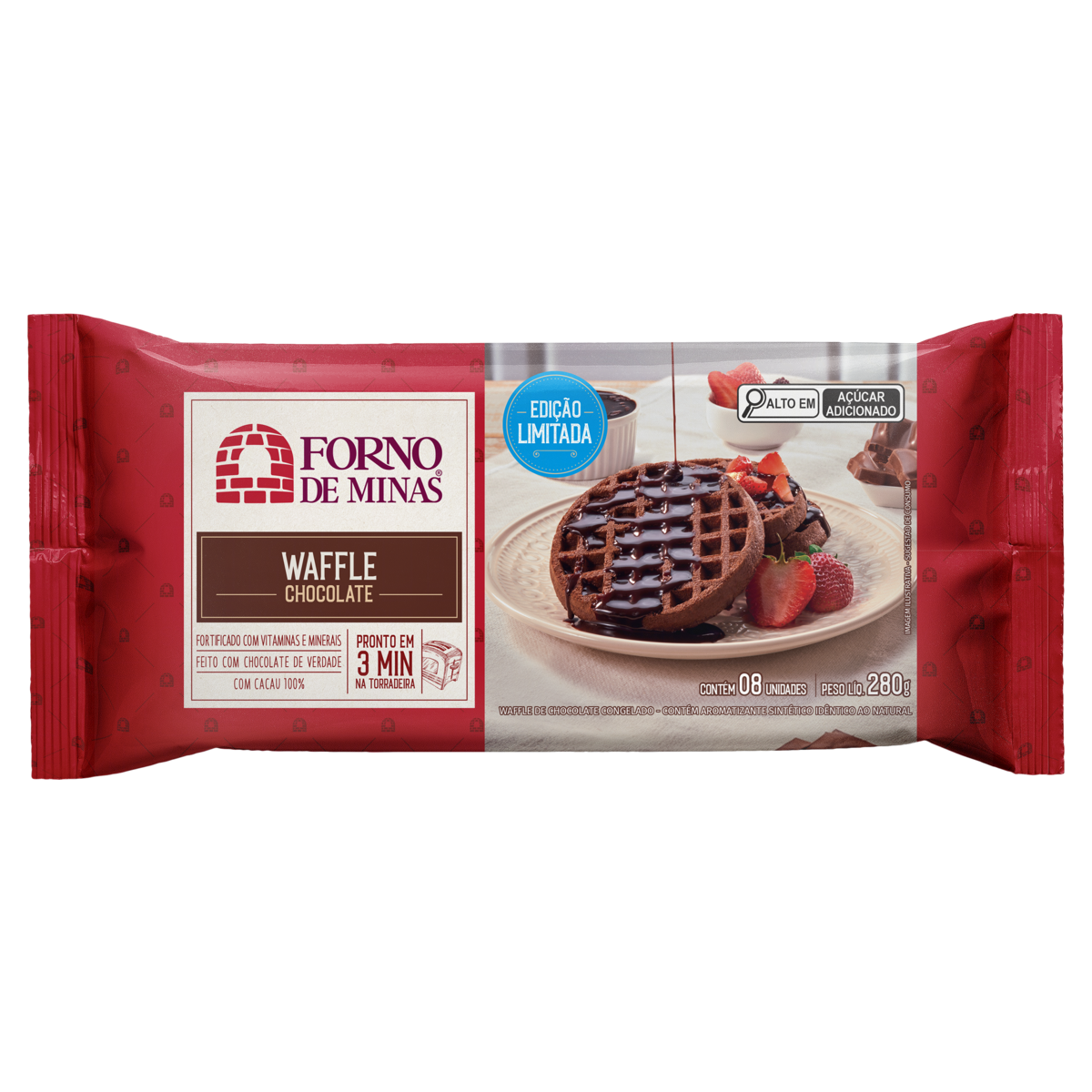 Waffle Forno De Minas 280g