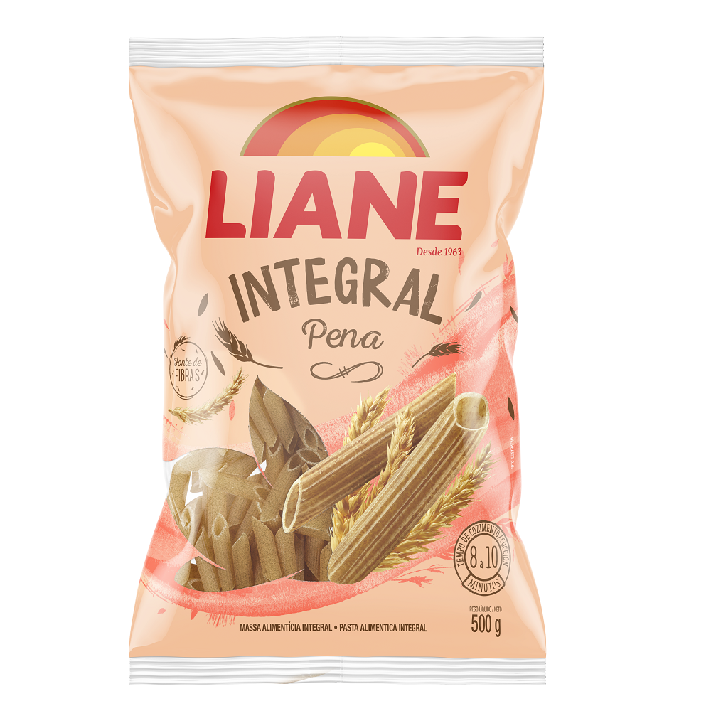 Macarrao Pena Liane Integral 500g
