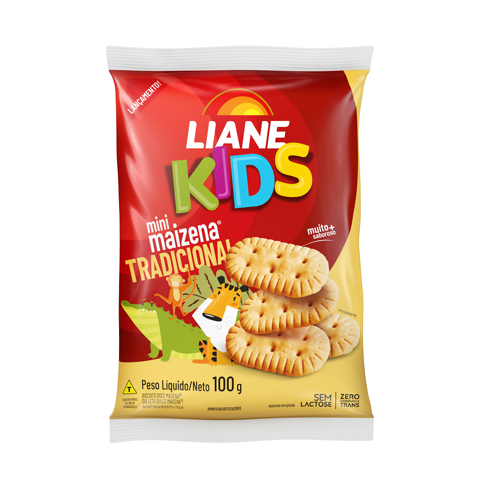 Biscoito Kids Mini Maizena Liane 110g