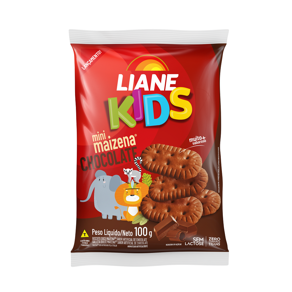 Biscoito Kids Mini Maizena Liane 110g