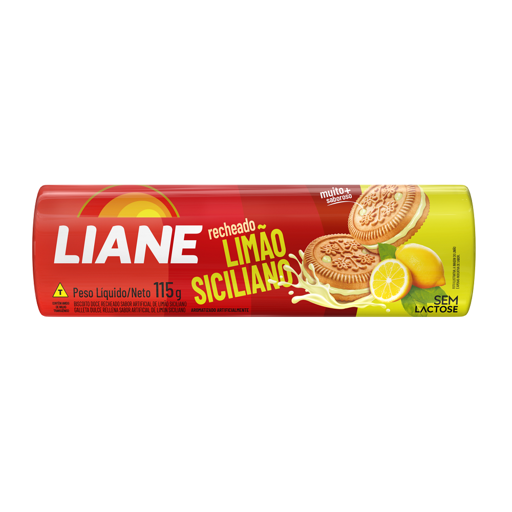Biscoito Recheado Liane 115g
