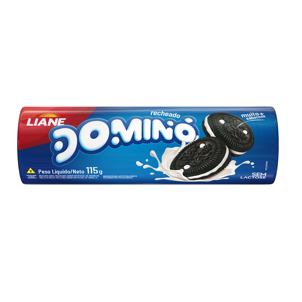 Biscoito Recheado Domino Liane 115g