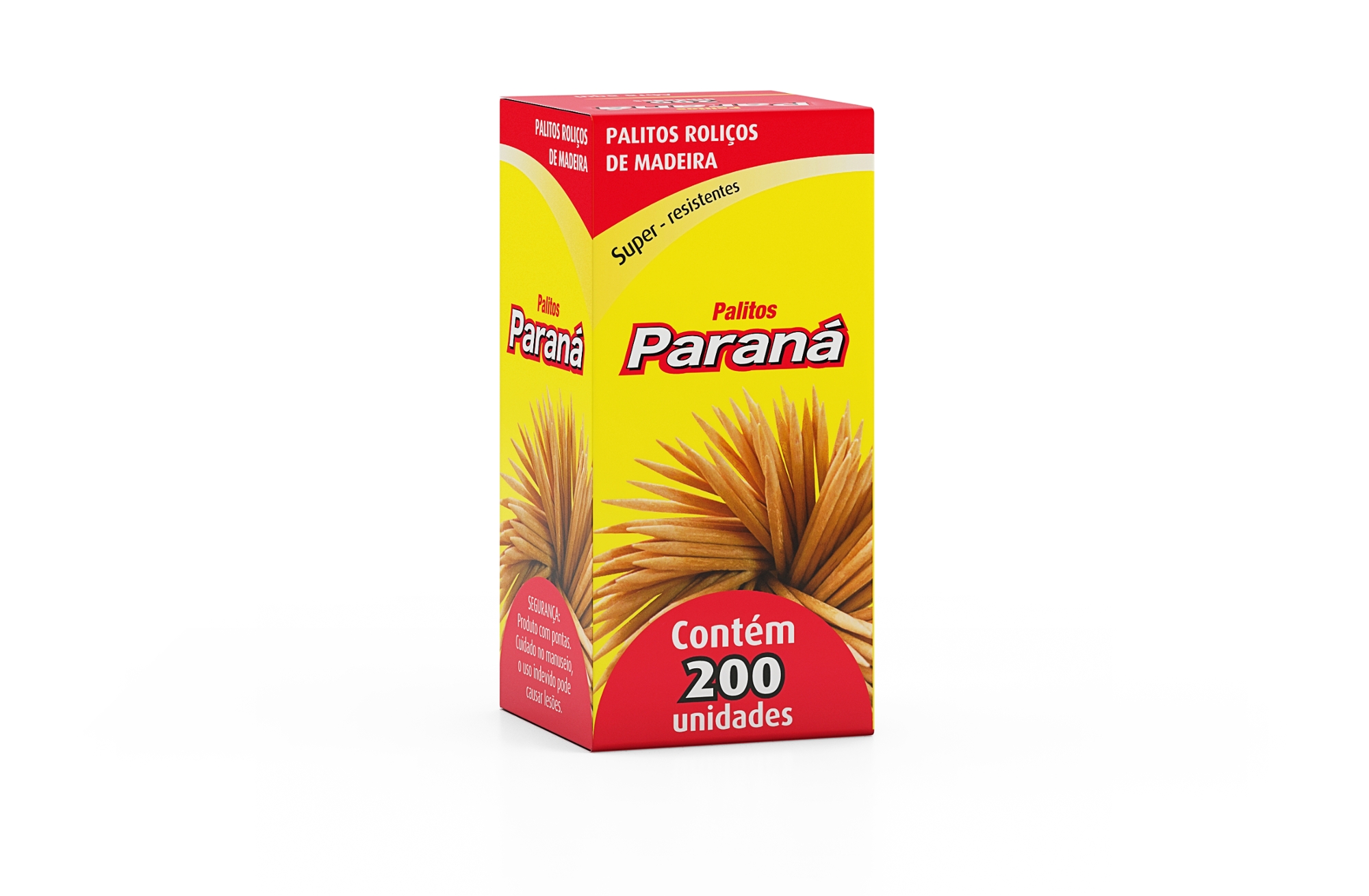 Palitos Dente Parana C/ 200 Un