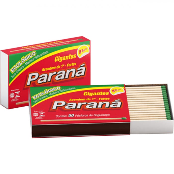Fosforo Parana Eco Gigante 50un