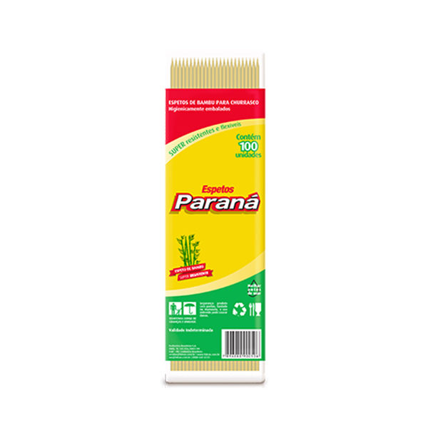 Palito Churrasco Parana C/100 Und