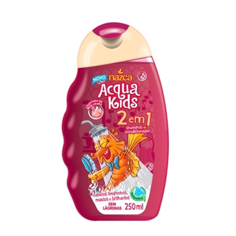 Shampoo Acqua Kids 2 Em 1 250ml