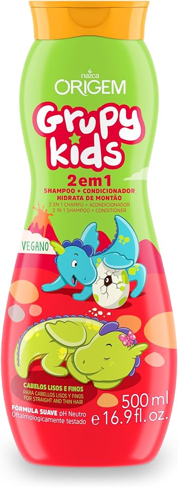 Shampoo Grupy Kids 2em1 Origem 500ml