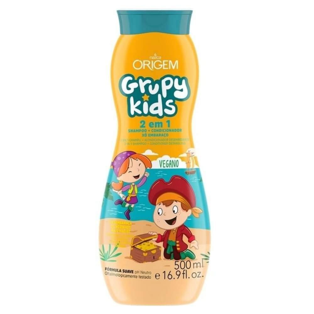 Shampoo Grupy Kids 2em1 Origem 500ml