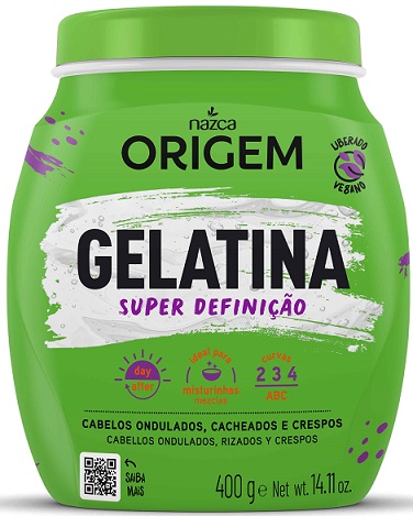 Gelatina Capilar Origem 400g