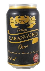 Aguardente Caranguejo Ouro Lt 350ml