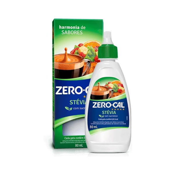 Adocante Liquido Zero Cal 80ml