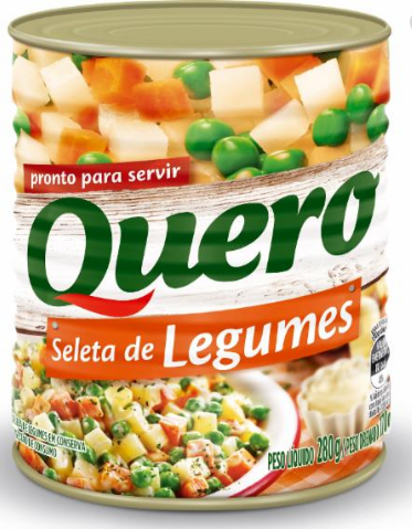 Seleta Legumes Quero Lt 170g