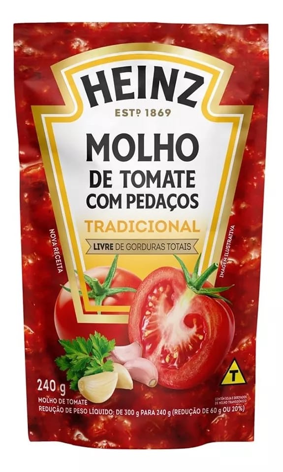 Molho Tomate Heinz Sc 300g
