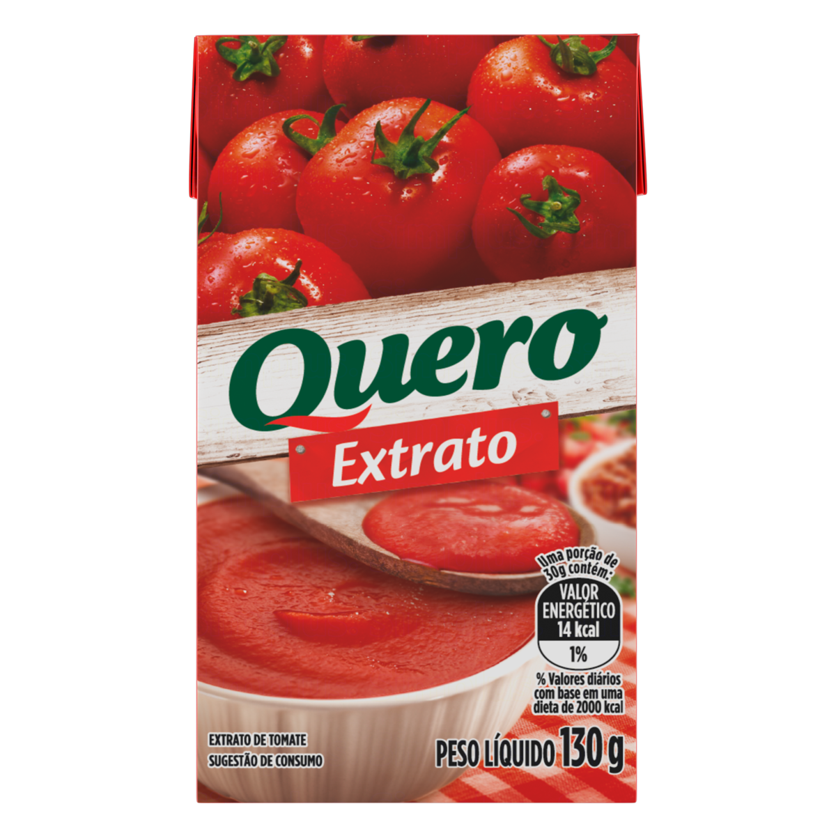 Extrato Tomate Quero Tp 130g