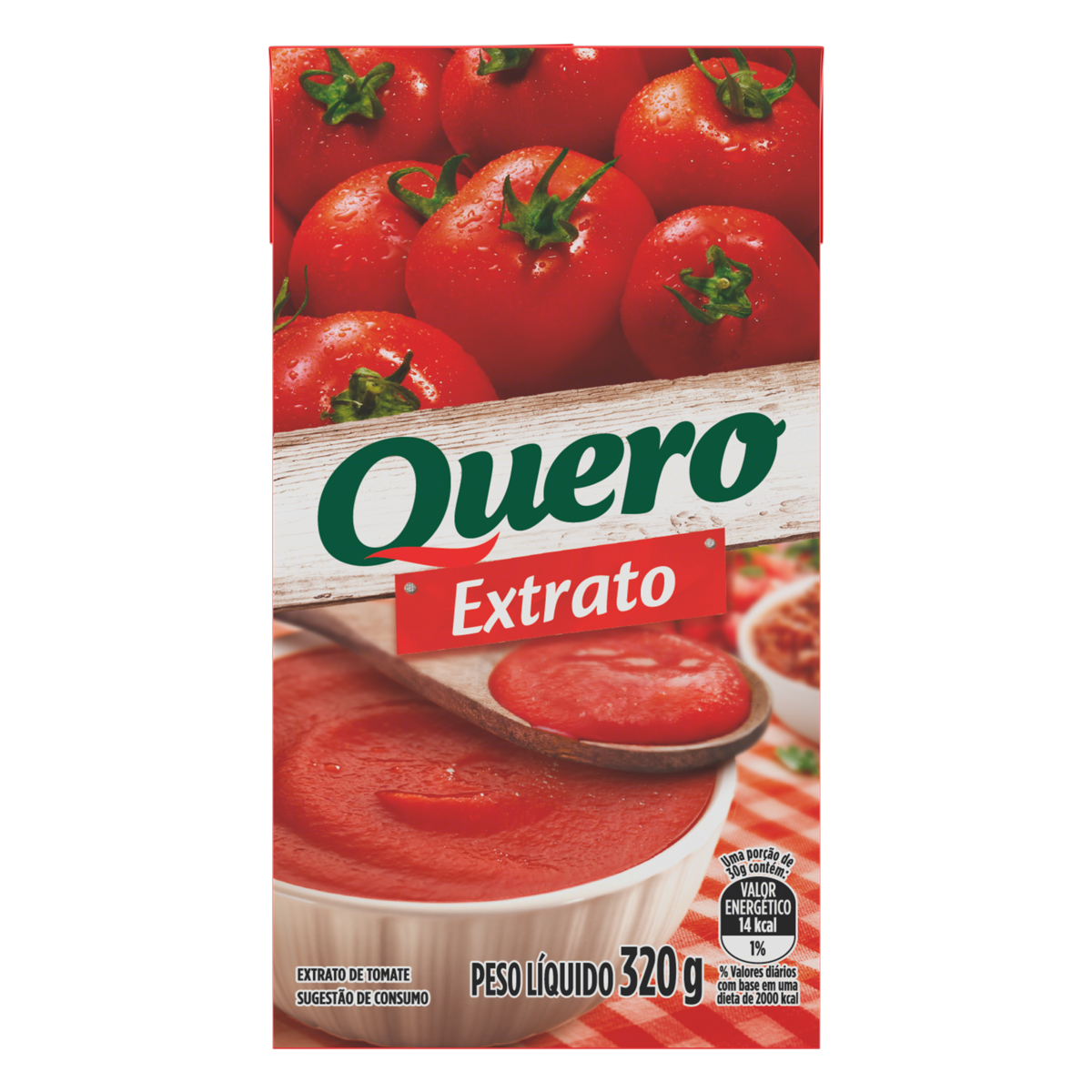 Extrato Tomate Quero Tp 320g