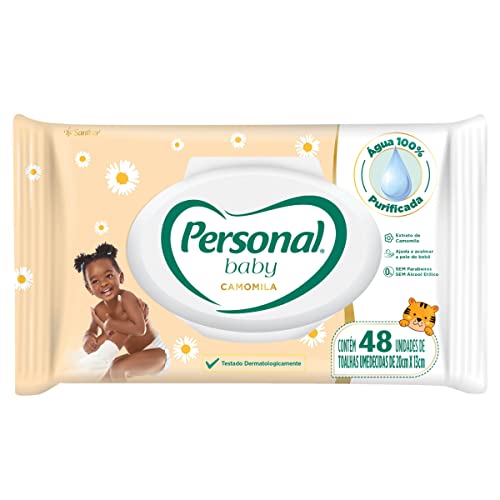 Toalhas Umedecidas Personal Baby C/48