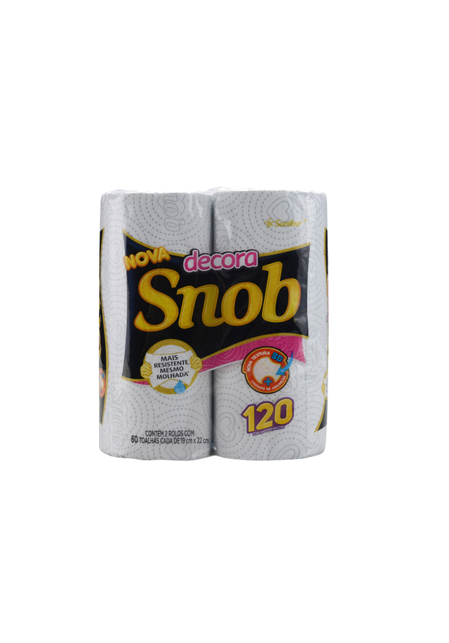 Papel Toalha Snob C/2