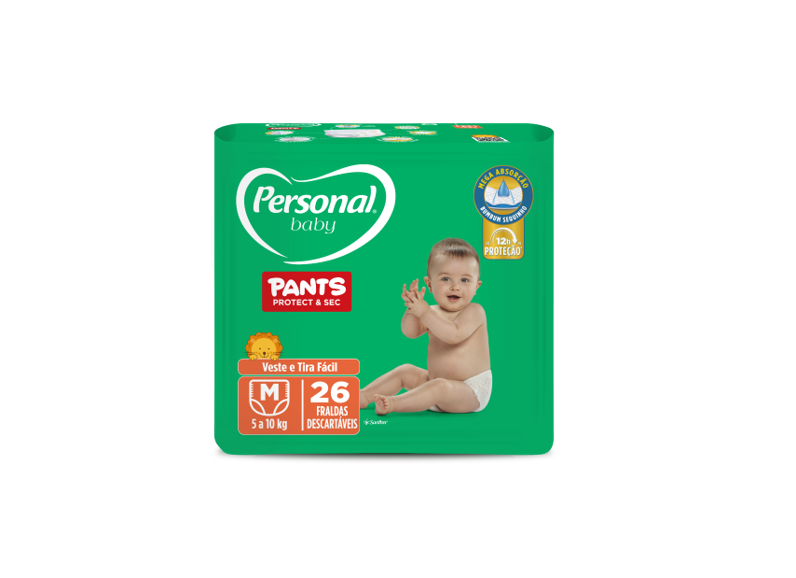 Fralda Descartaveis Personal m 26un