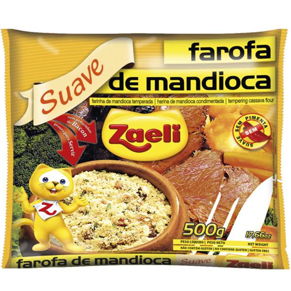 Farofa Pronta Zaeli 500g