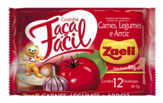 Tempero Faca Facil Zaeli Sc 36g