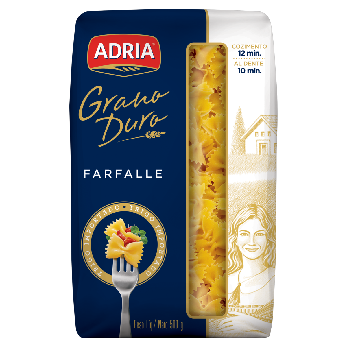 Macarrao Farfalle  Adria 500g