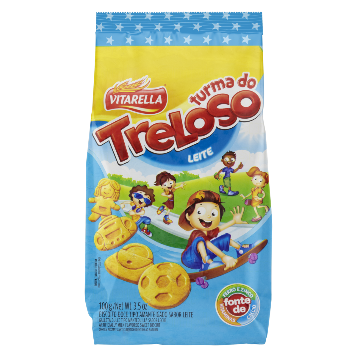 Biscoito Turma Do Treloso 100g