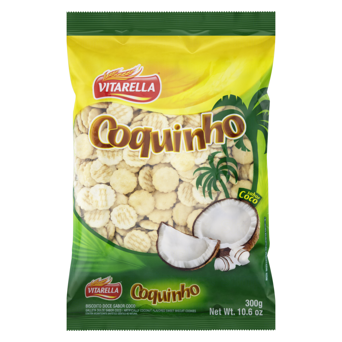 Biscoito Coquinho Vitarella 300g