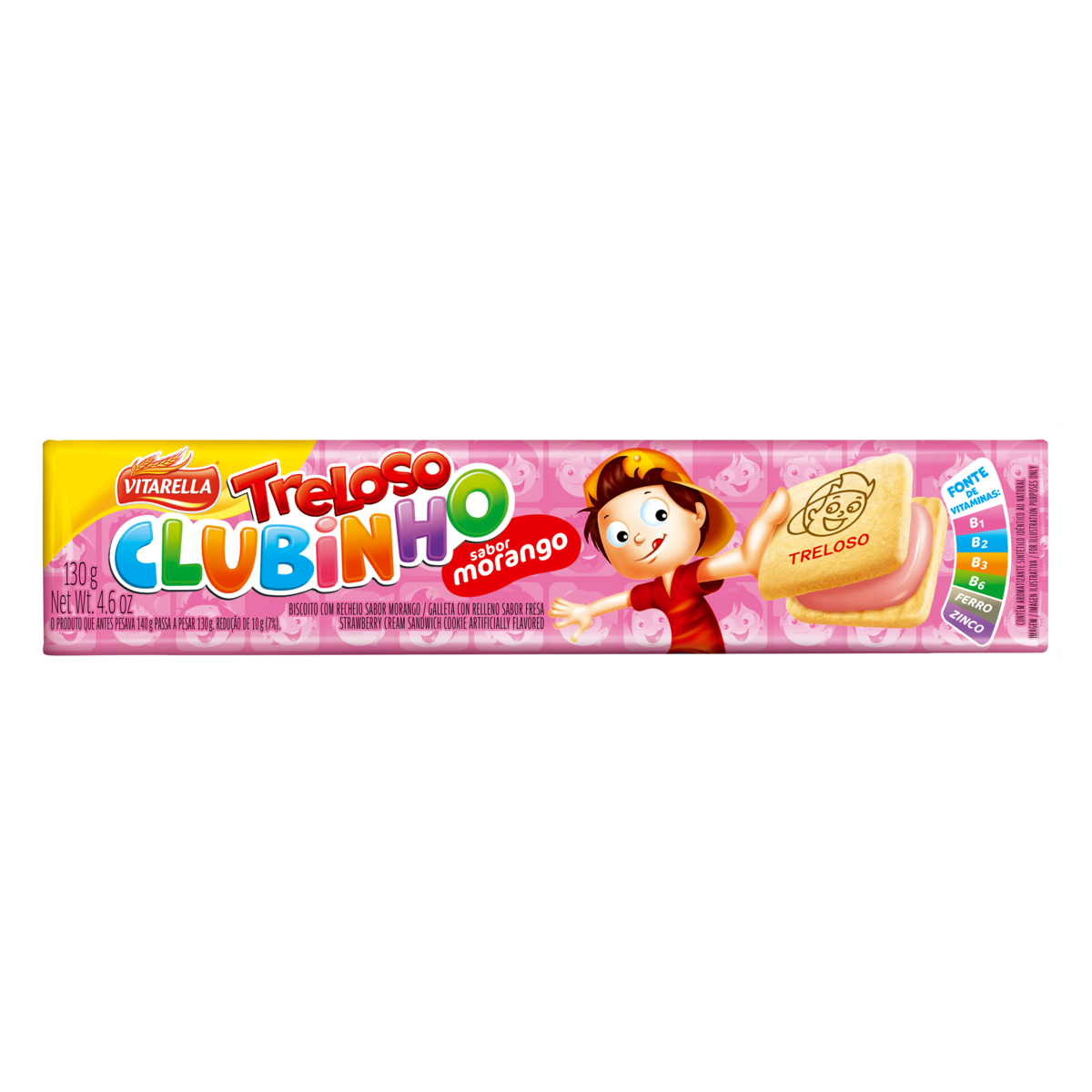 Biscoito Recheado Clubinho 130g