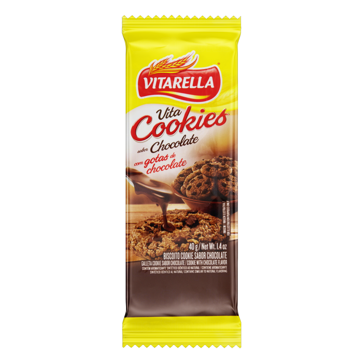 Biscoito Cookies Vitarella 40g