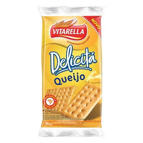 Biscoito Delicita Salgado 138g