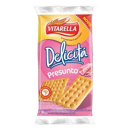 Biscoito Delicita Salgado 138g