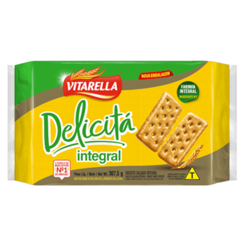 Biscoito Salgado Delicita Vitarella 367,5g