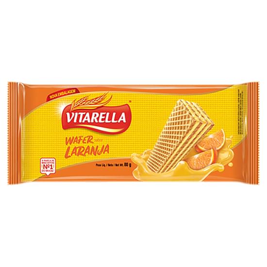 Biscoito Wafer Vitarella 80g