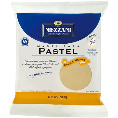 Massa P/ Pastel Mezzani 200g