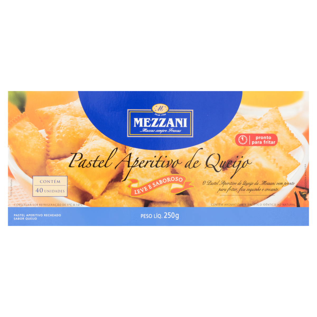 Pasteis Aperitivo Mezzani 250g