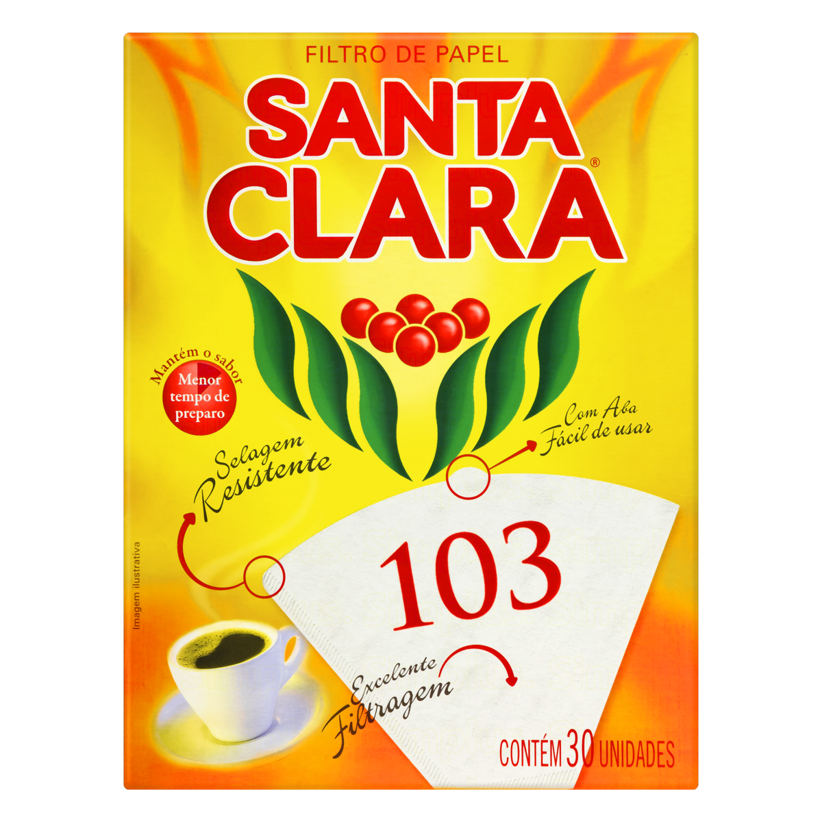 Filtro De Papel Santa Clara 103