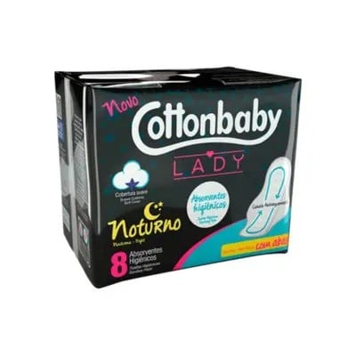 Absorvente Cottonbaby Lady 8un