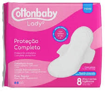 Absorvente Cottonbaby Lady 8un