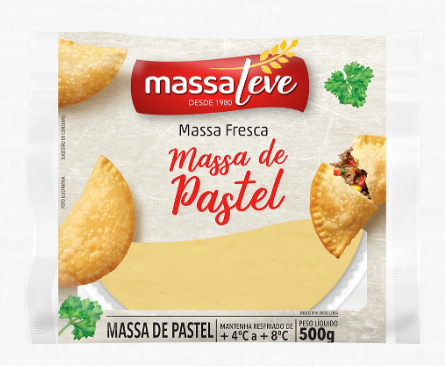 Massa Pastel Massa Leve 500g