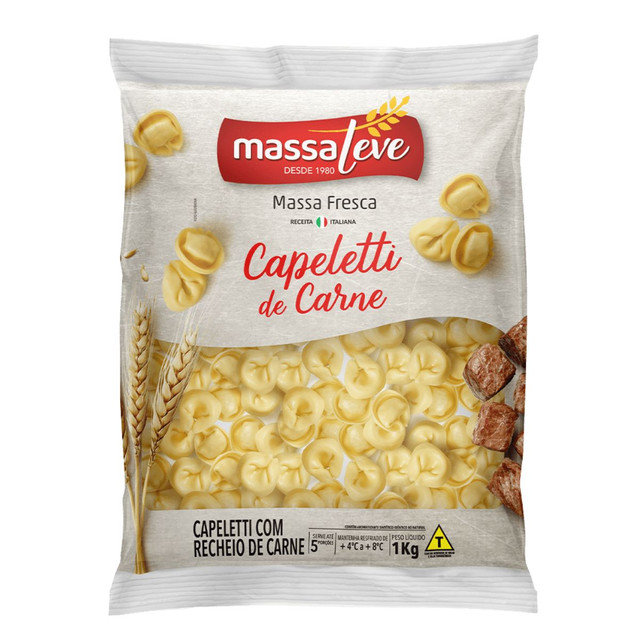 Capeletti Massa Leve 1kg