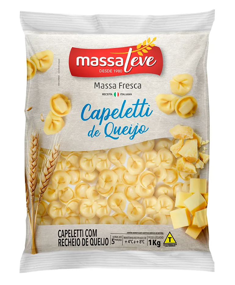 Capeletti Massa Leve 1kg