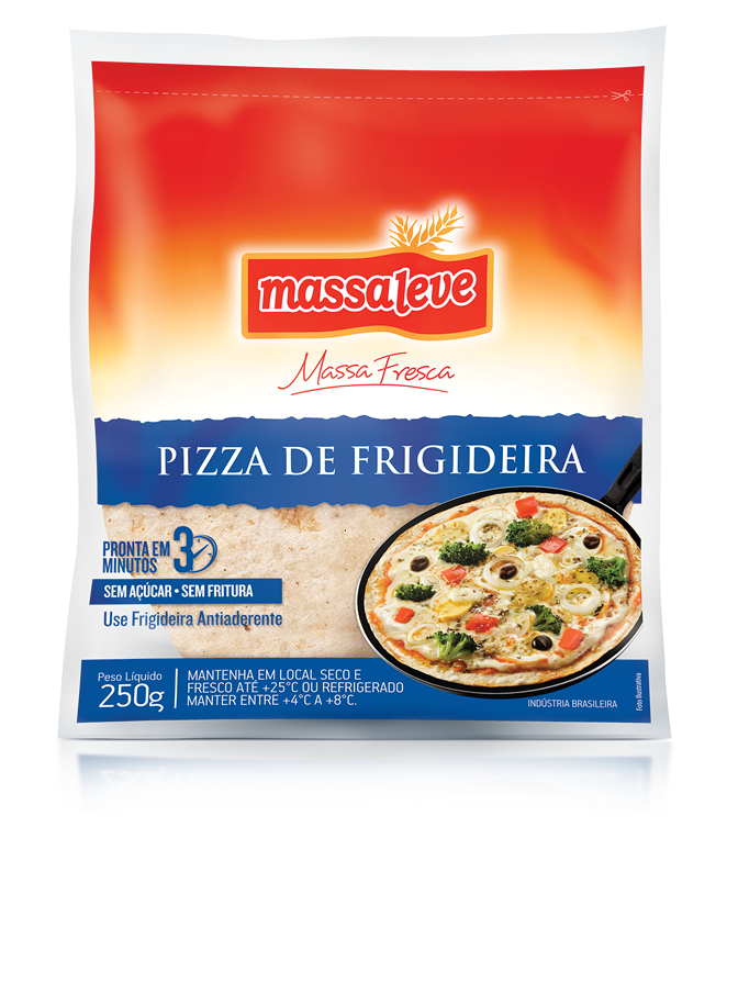 Massa P/Pizza Massa Leve 250g