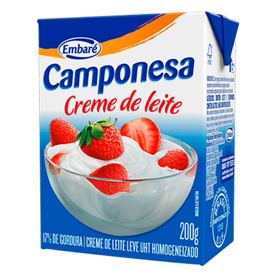 Creme Leite Camponesa 200g