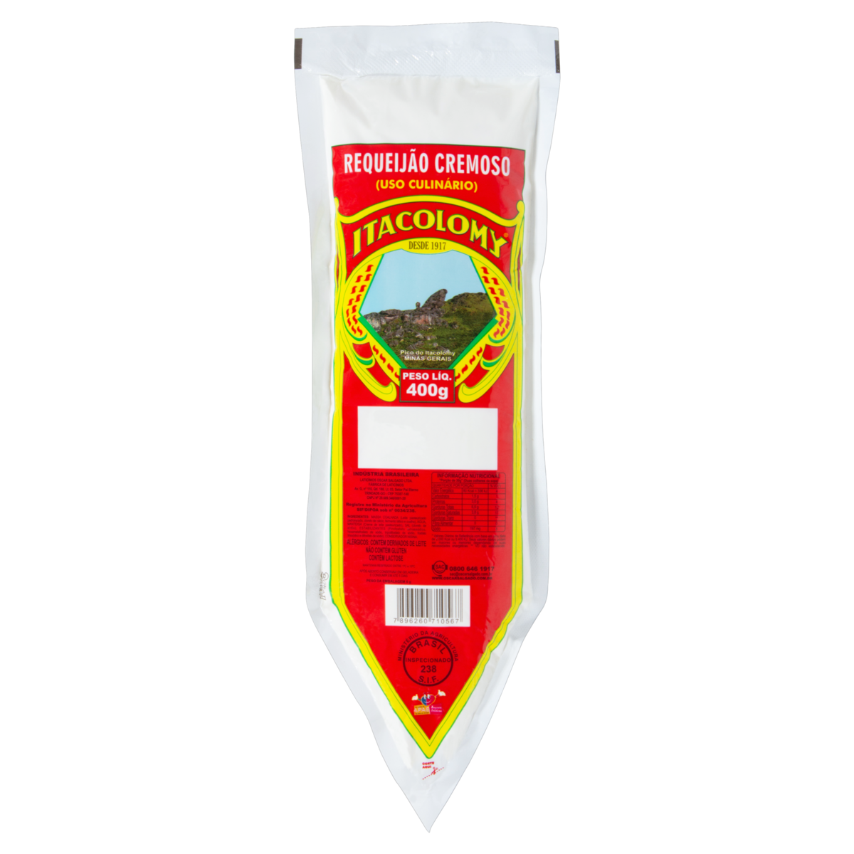 Requeijao Itacolomy Culinario 400 G