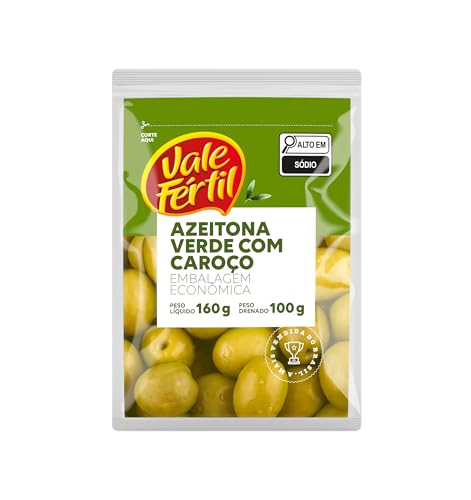 Azeitona Verde Vale Fertil Sc 100g