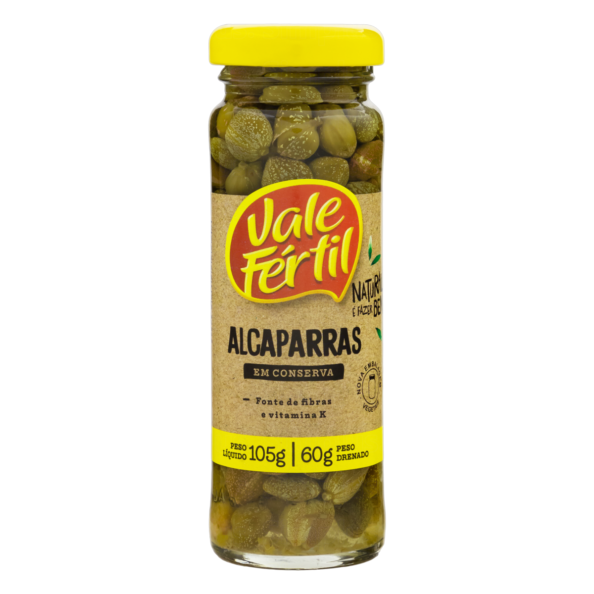 Alcaparras Ao Vinagre Vale Fertil 60g