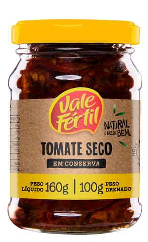 Tomate Seco Vale Fertil 100g